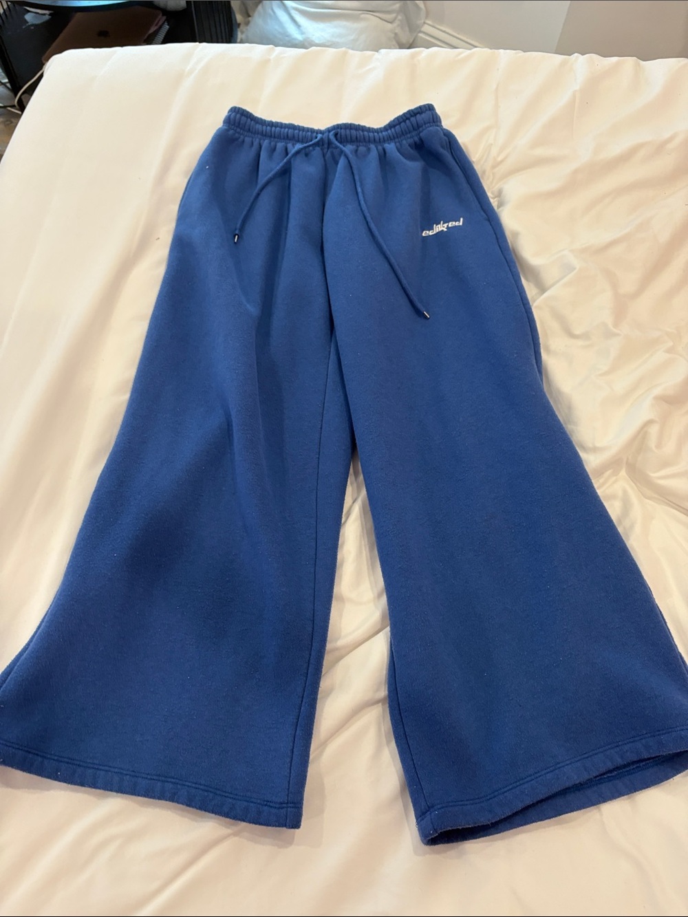 Edikted Women's Royal Blue Straight-Leg Jumpsuit Pants